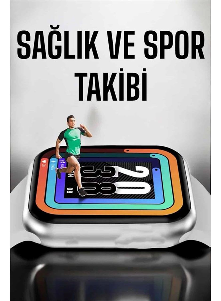 Akıllı Saat Amoled Ekran Yeni Nesil Bluetooth Bağlantılı