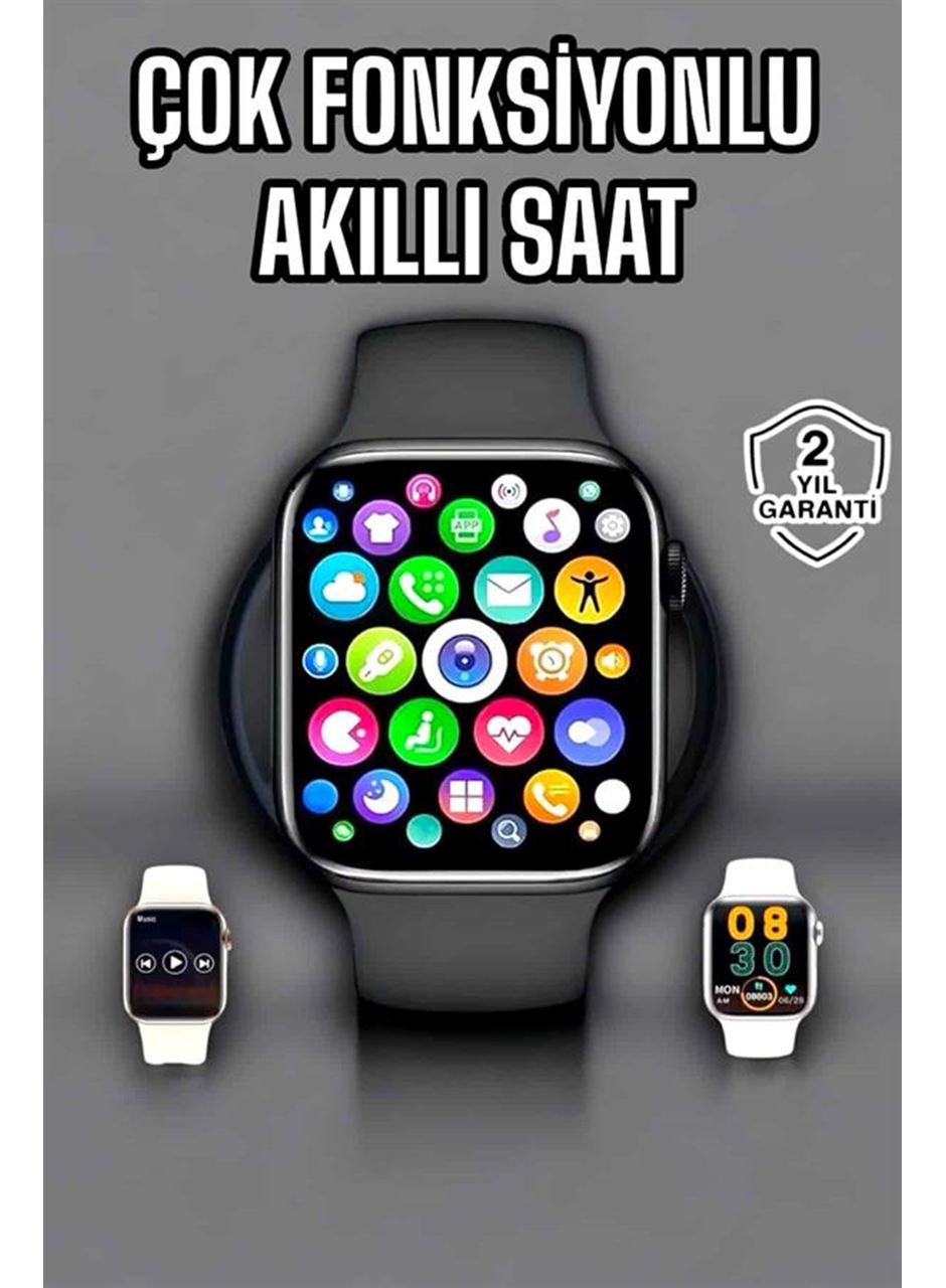 Akıllı Saat Amoled Ekran GPS ve Uyku Takibi Bluetooth Bağlantılı