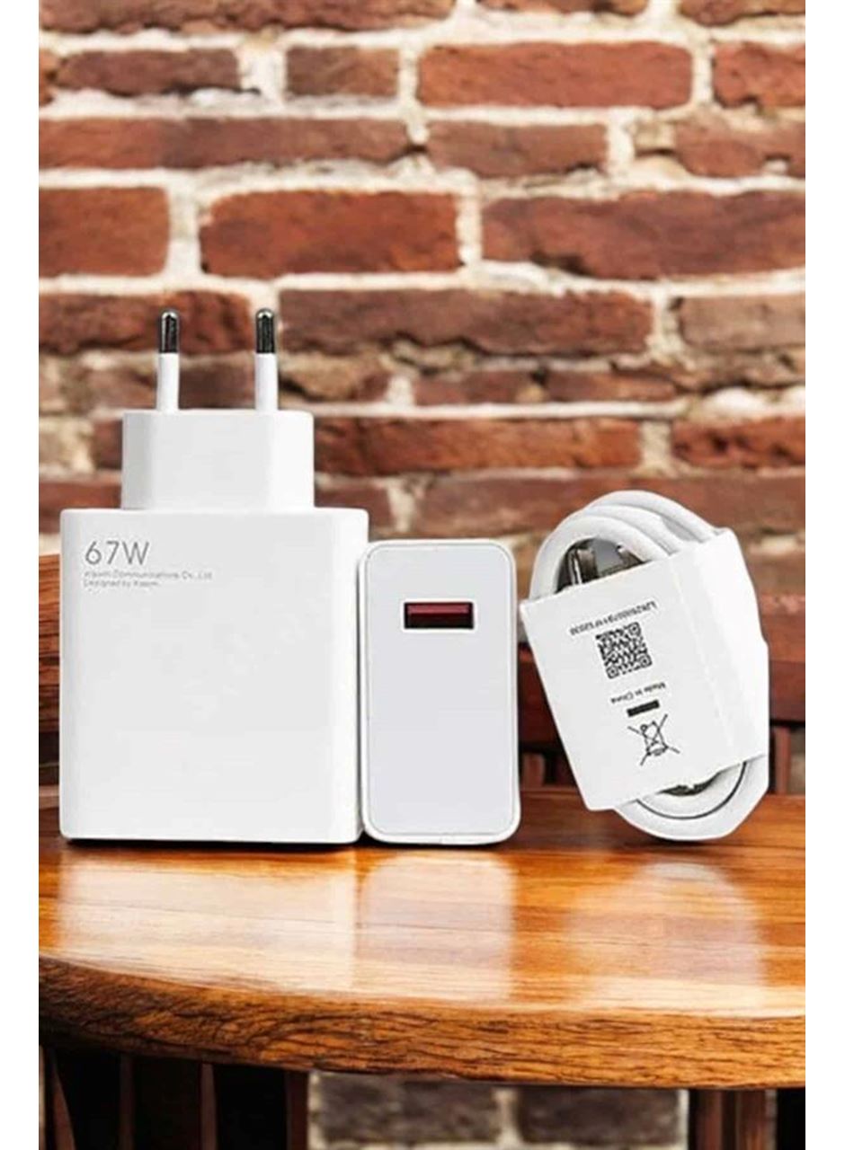 Şarj Aleti Turbo Hızlı 67W Type-C Hızlı Şarj