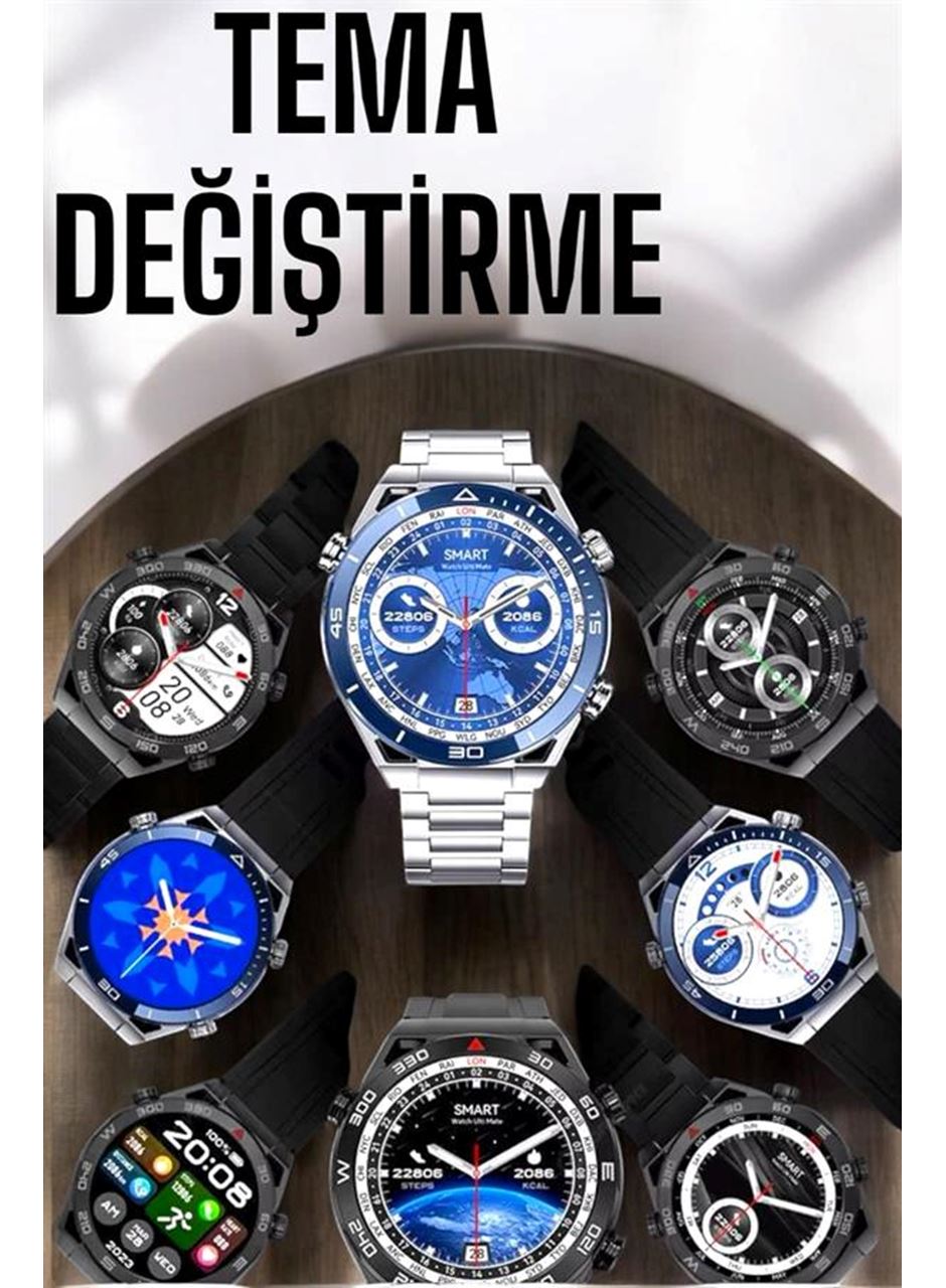 Akıllı Saat 2024 Model Arama Cevaplayan Uyku ve Sağlık Takibi