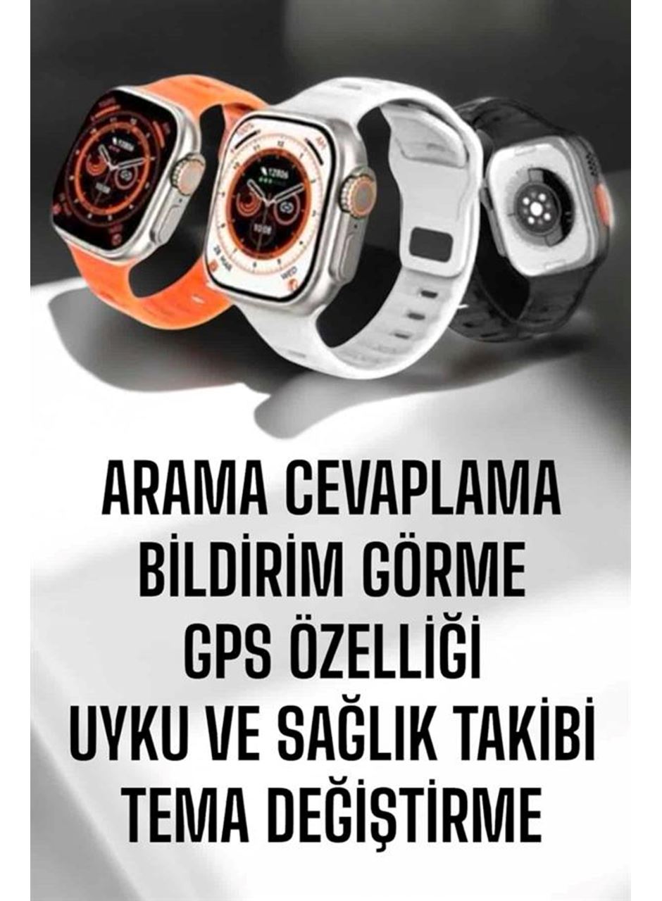 Yeni Nesil Akıllı Saat Adımsayar, GPS, Nabız Ölçer, Uyku ve Sağlık Takibi