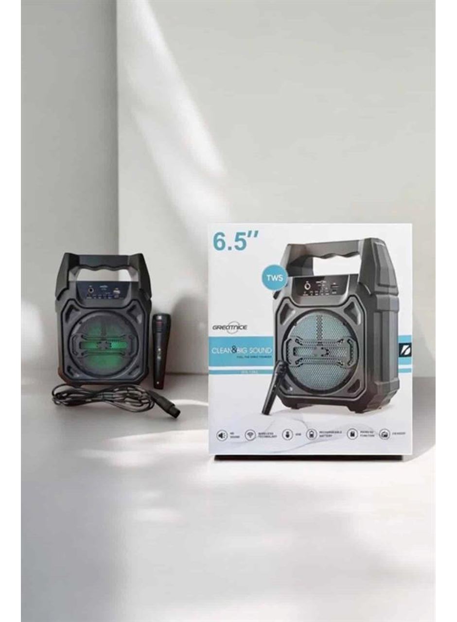 Güçlü ve Şarj Edilebilir Bluetooth Hoparlör 6.5 İnç