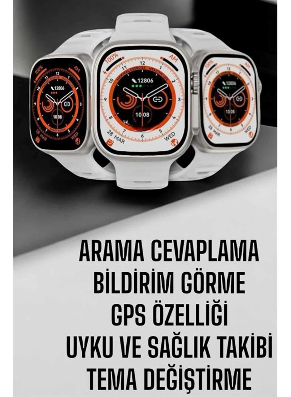 Akıllı Saat Nabız Ölçebilen Yeni Nesil GPS ve Adımsayar Özelliği