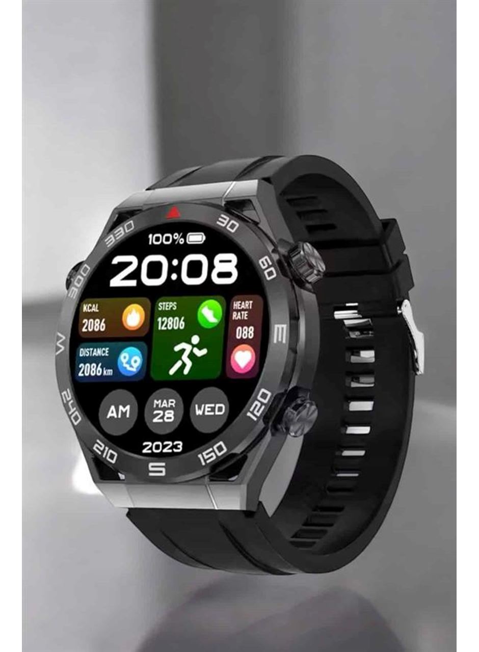 Akıllı Saat Yeni Nesil 2024 Model Metal Kordonlu Bluetooth Bağlantılı