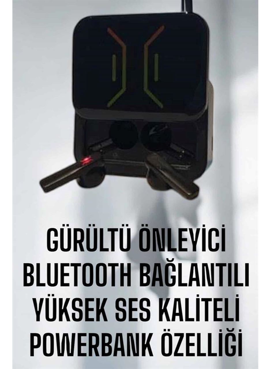 Powerbankli Bluetooth Kulaklık Yüksek Ses Kaliteli Kablosuz