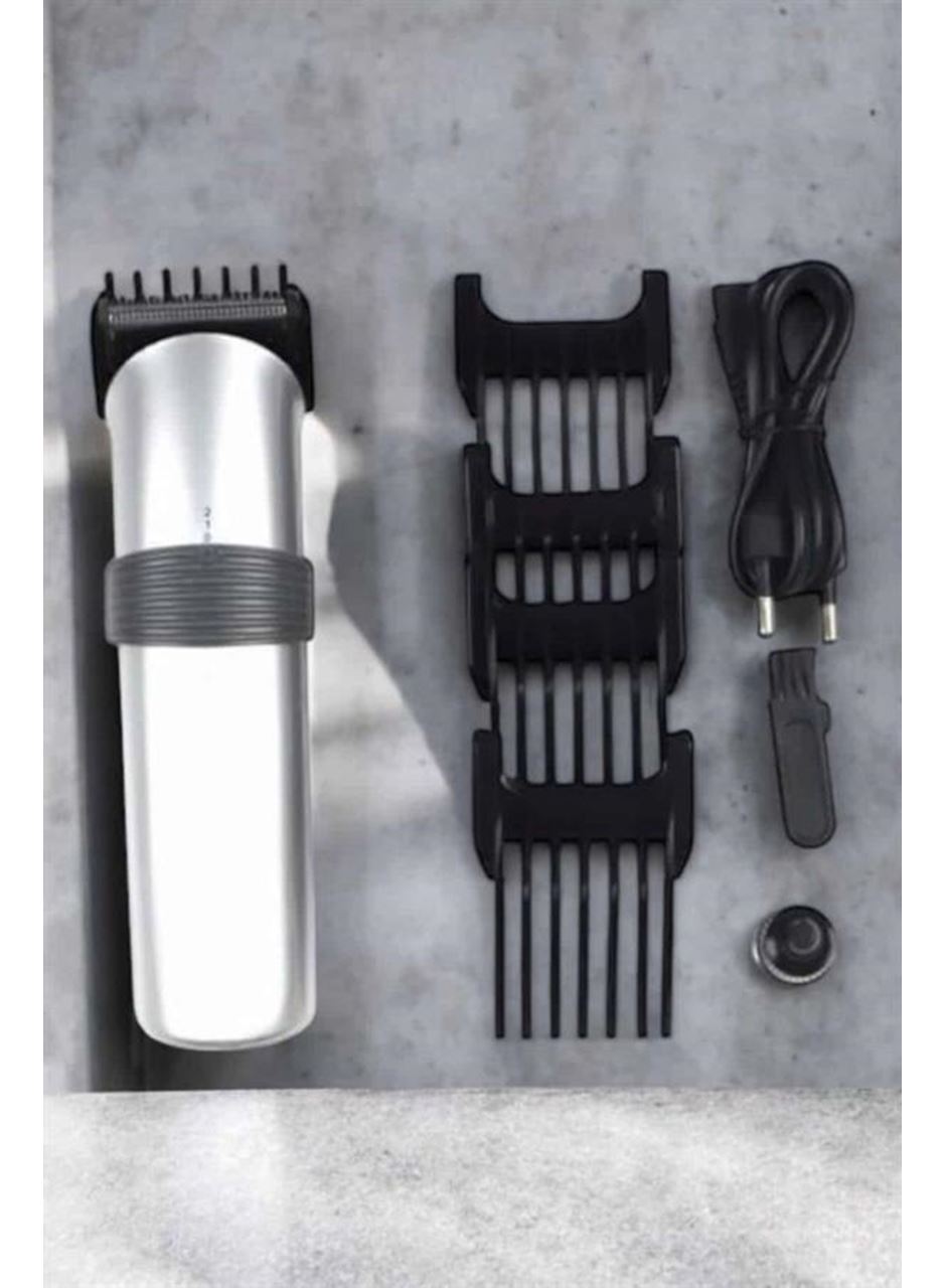 4 Taraklı Taşınabilir Profesyonel Saç ve Sakal Kesme Tıraş Makinesi