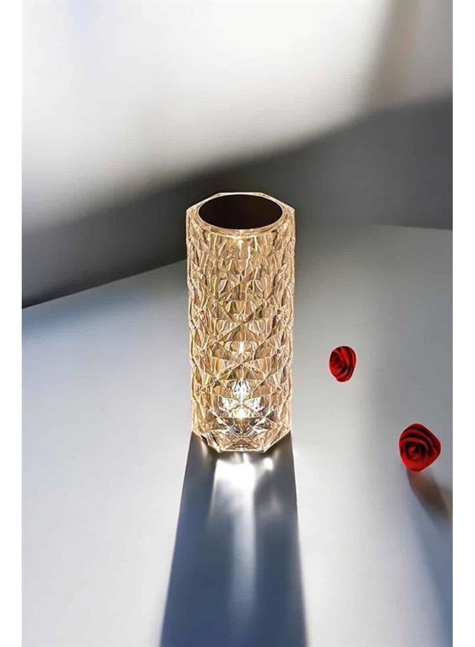 Kristal Dokunmatik Ve Kumandalı Masa Ve Gece lambası