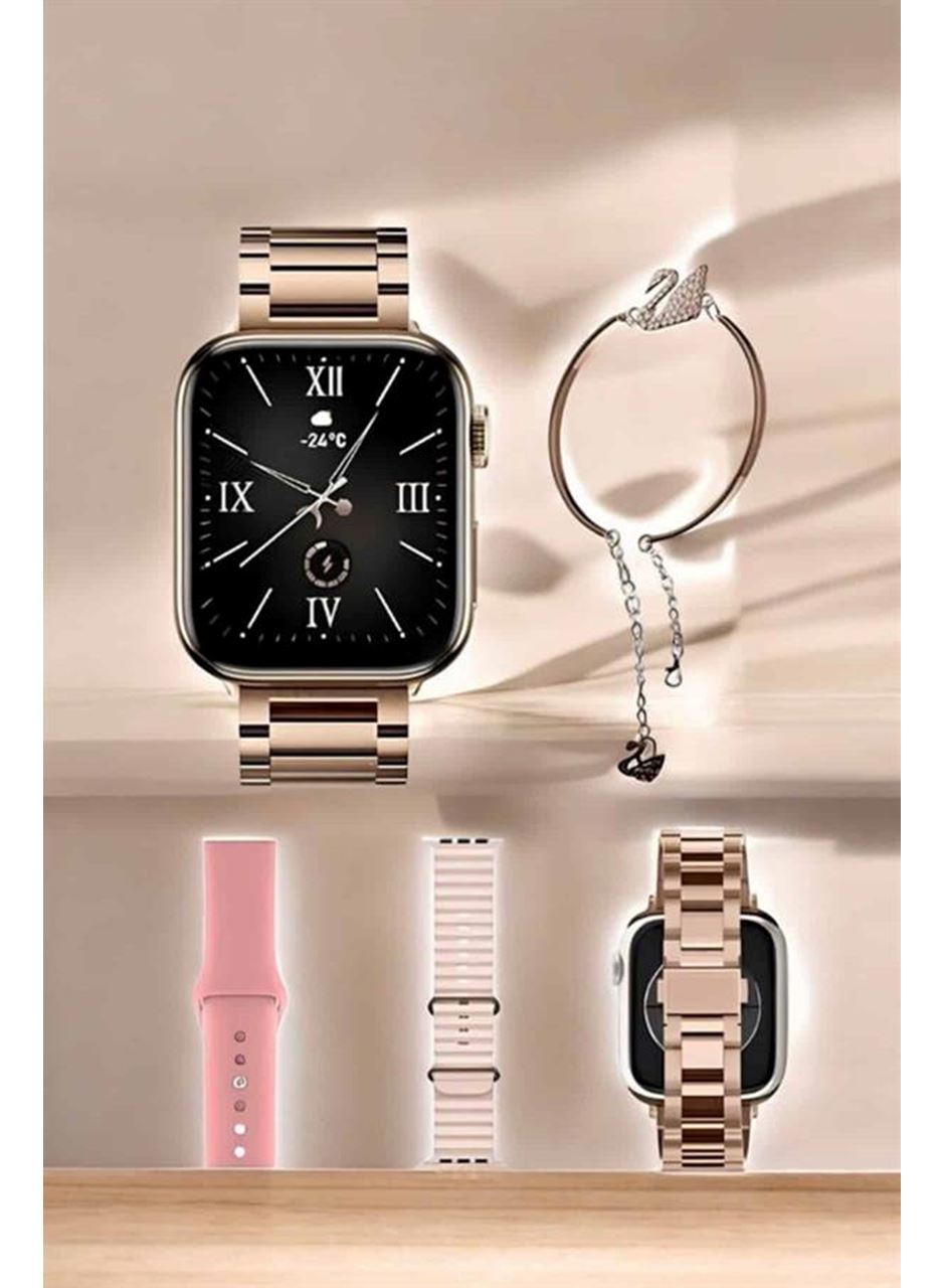 Akıllı Saat Bileklik Hediyeli Uzun Pil Ömrü GPS Takibi