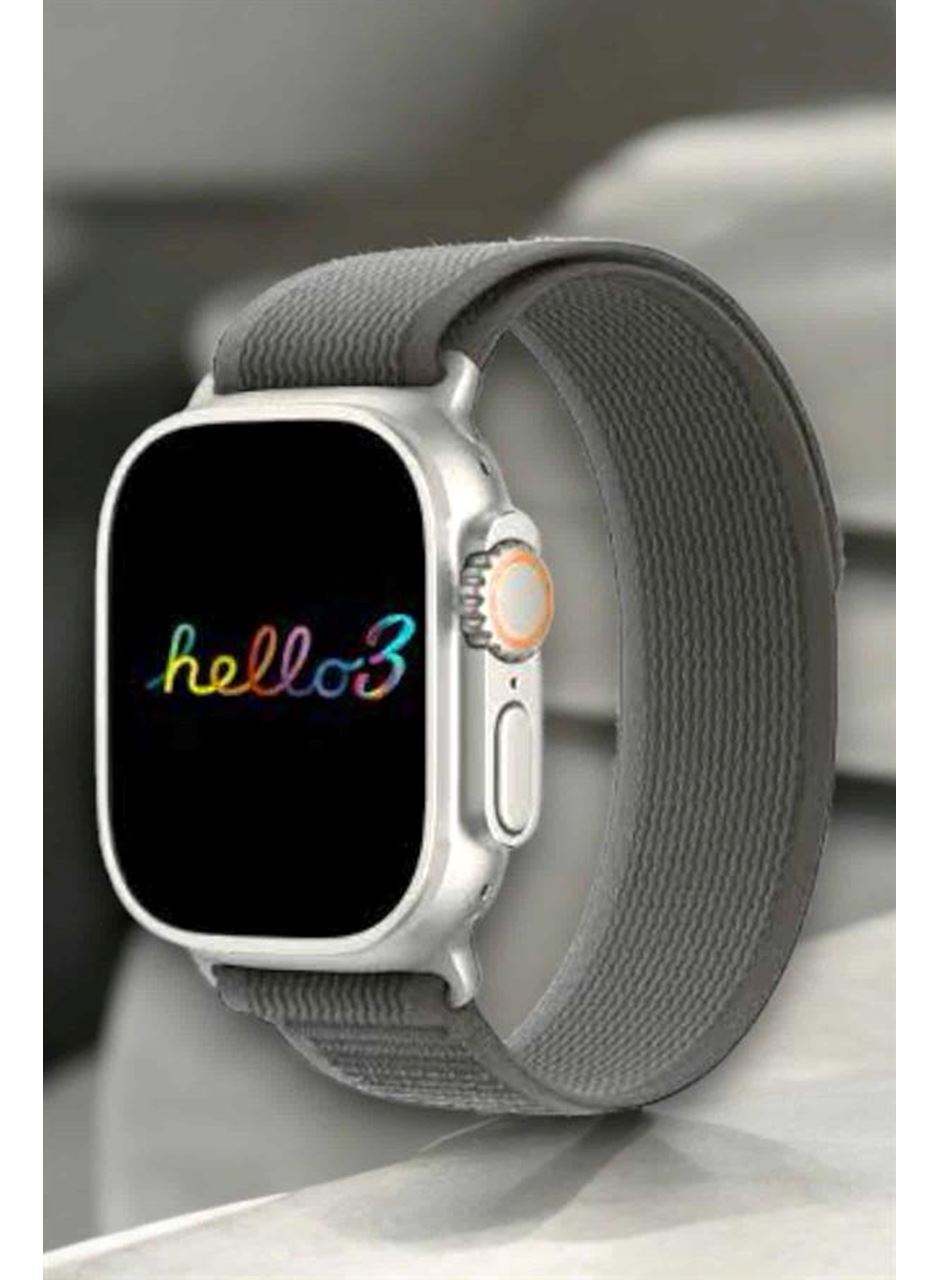 Akıllı Saat Yeni Nesil Sesli Asistan Uyku ve Sağlık Takibi Adımsayar