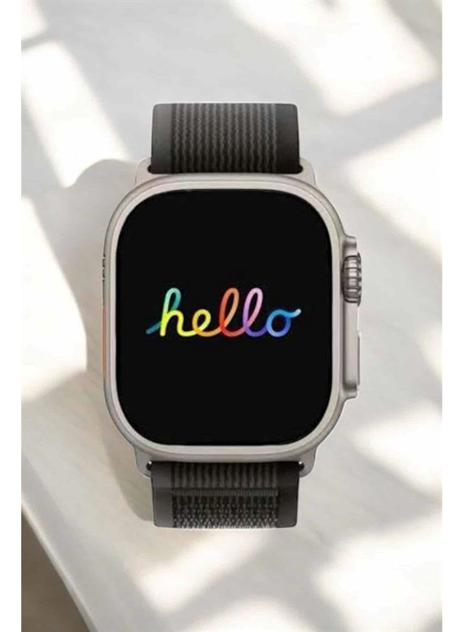 Akıllı Saat Yeni Nesil Sesli Asistan Uyku ve Sağlık Takibi Adımsayar