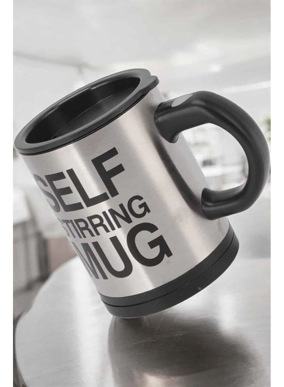 Mikser Kupa Yazılı Mug Bardak Karıştırma Özelliği