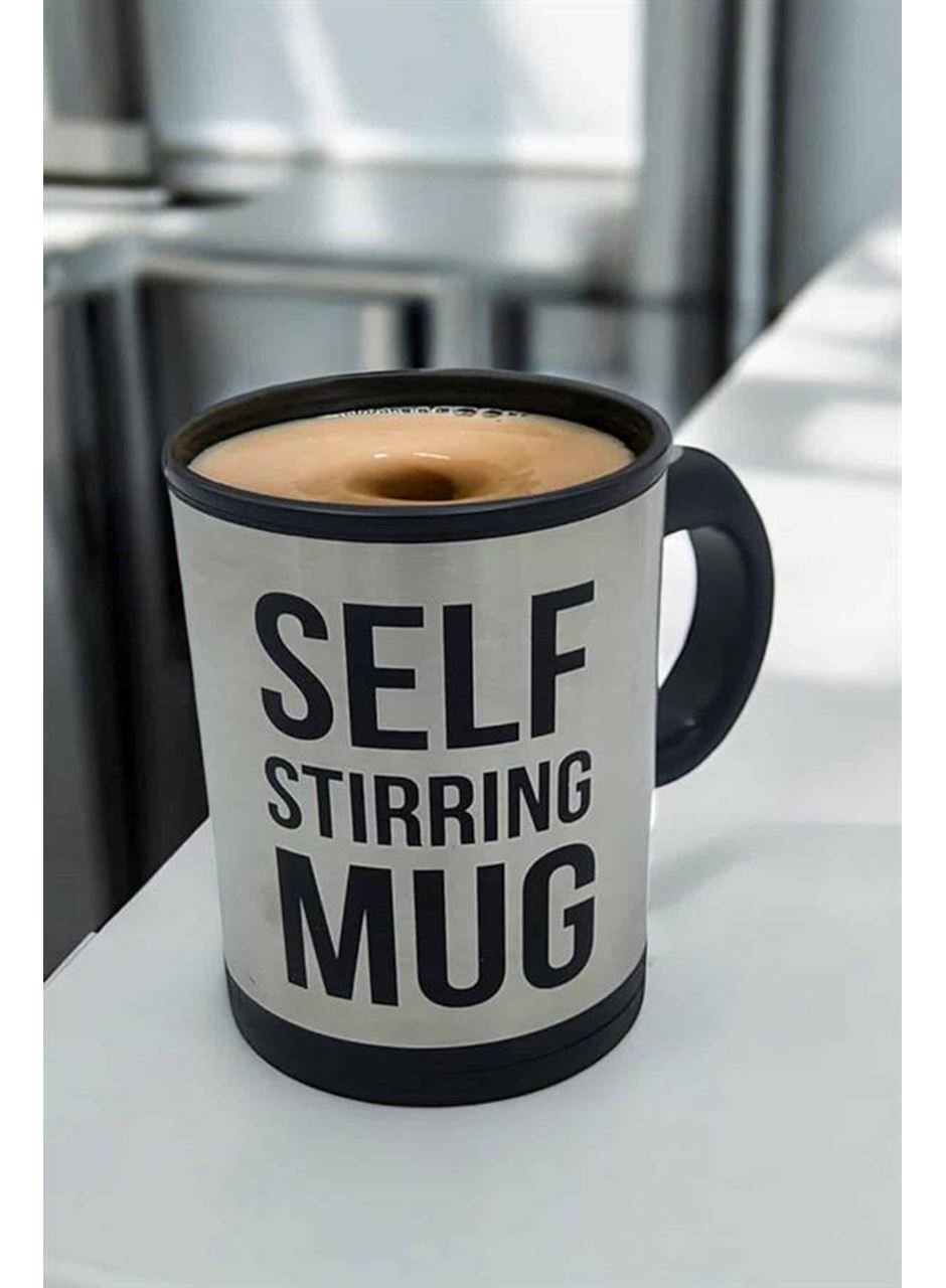 Yazılı Kupa Kendi Kendini Karıştıran Mikser Kupa Termos Bardak