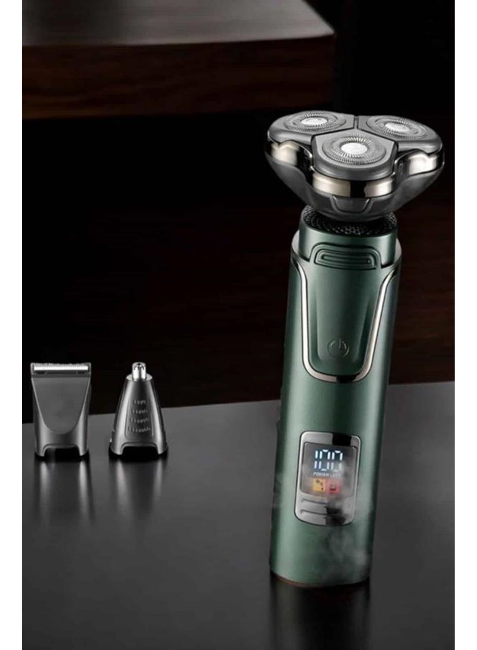 3 Başlıklı Profesyonel Saç ve Sakal Bakım Seti Vücut, Burun ve Kulak Tüy Alma