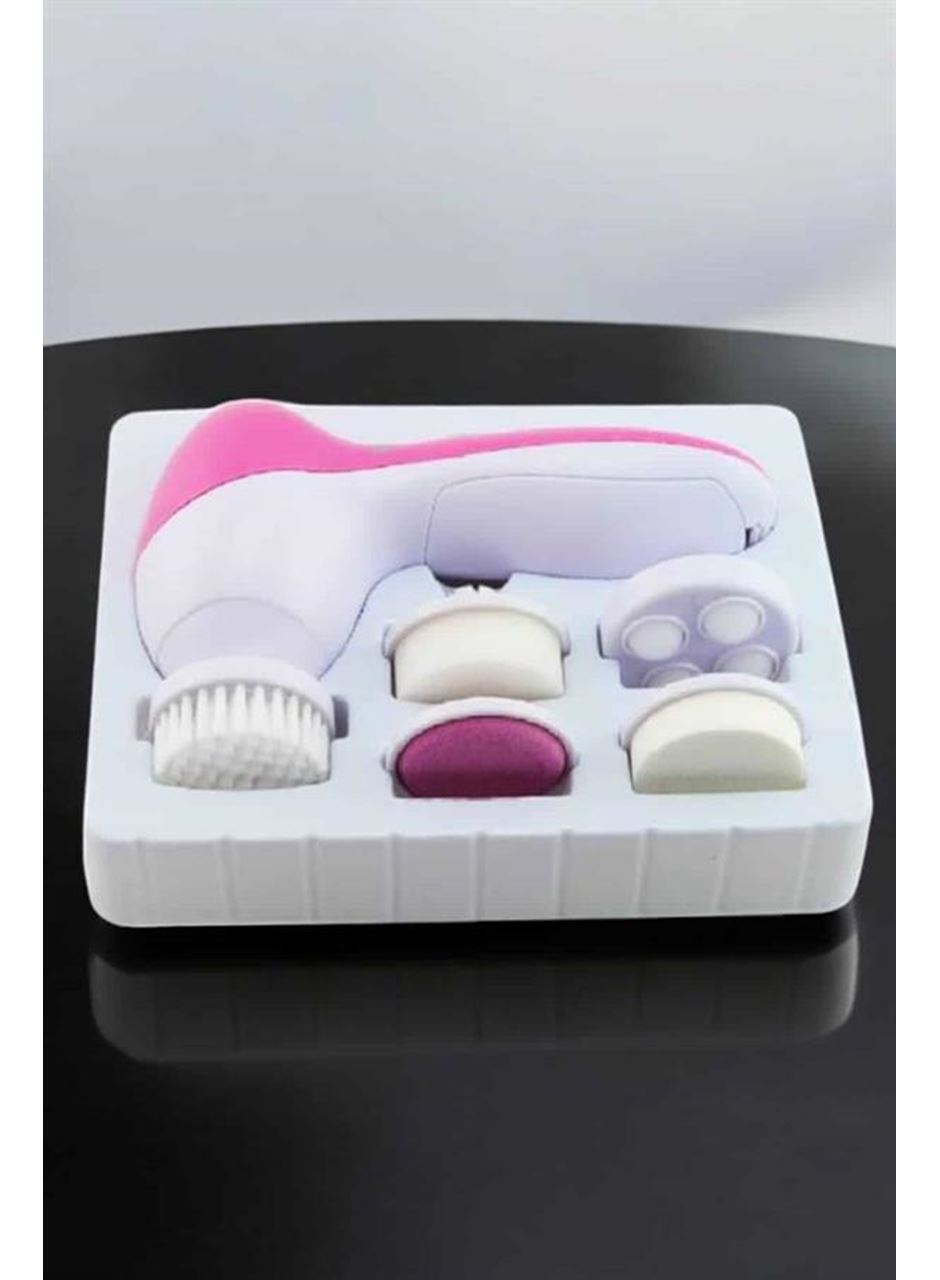 Taşınabilir Yüz Temizleme Cihazı Masaj, Peeling, Temizlik 5 Başlıklı