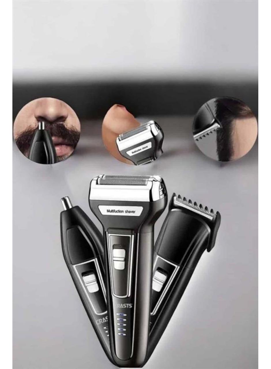 3 Başlıklı Kulak Ve Burun Tıraş Makinesi Erkeklere Özel