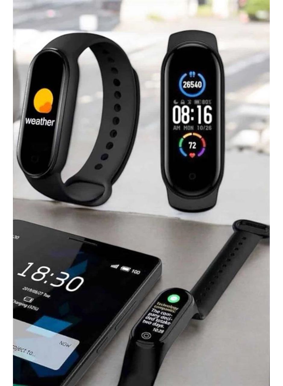 Akıllı Bileklik Fitness ve Sağlık İçin Akıllı Bileklik Adım Sayar, Kalp Atışı, Uyku İzleme