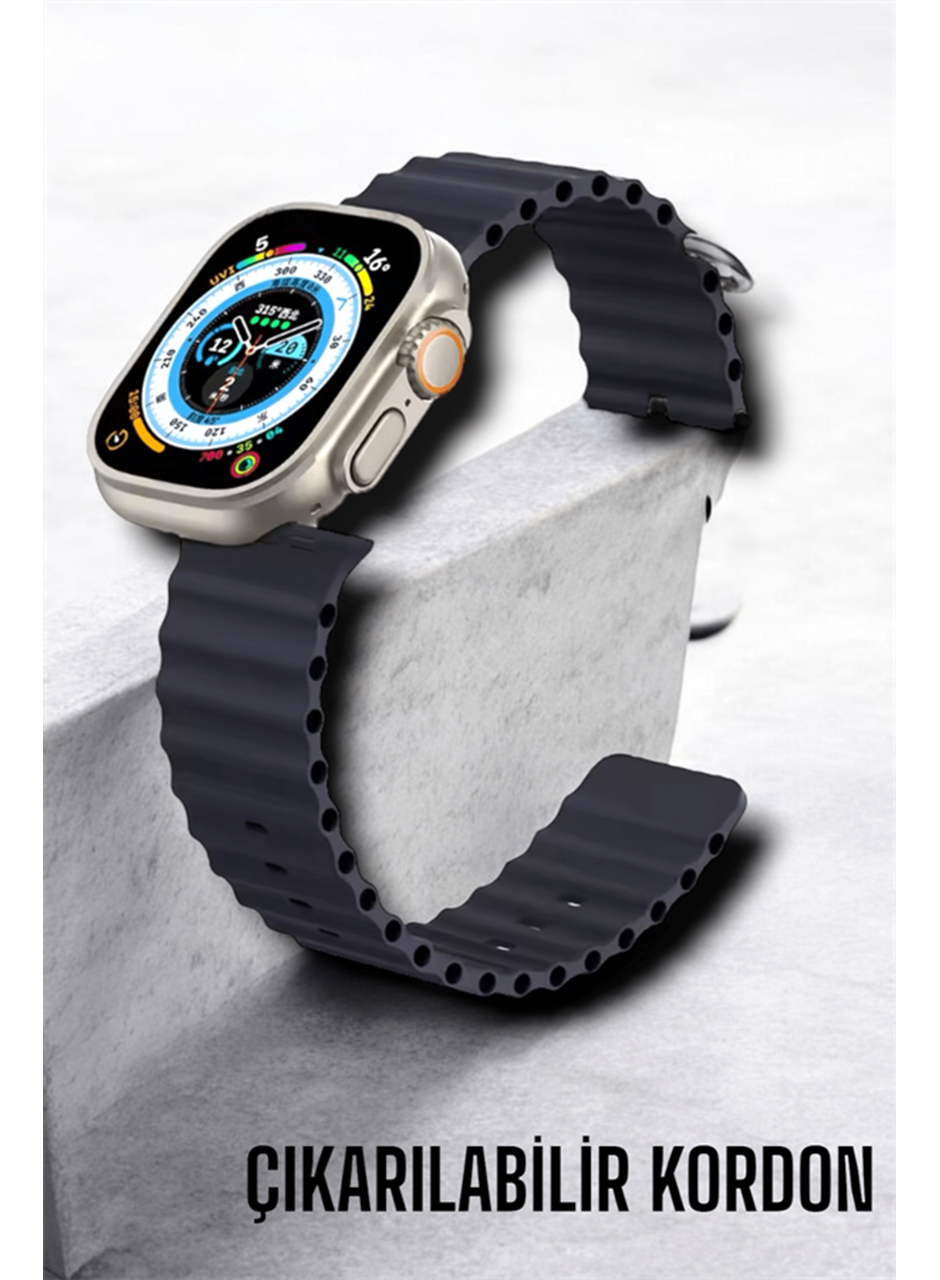 Bluetooth Bağlantılı Nabız, Kan Basıncı, Oksijen Ölçer Akıllı Saat