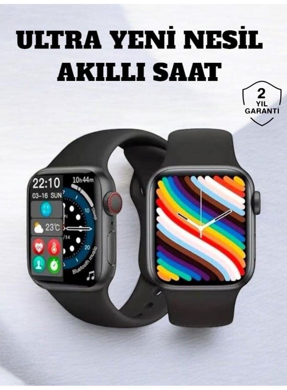 Akıllı Saat iOS ve Android ile Uyumlu Şık ve Çok Fonksiyonlu