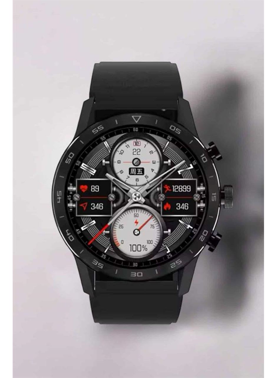 Suya Dayanıklı Dokunmatik Akıllı Saat Bluetooth 5.0, Sesli Asistan ve Sağlık Takibi