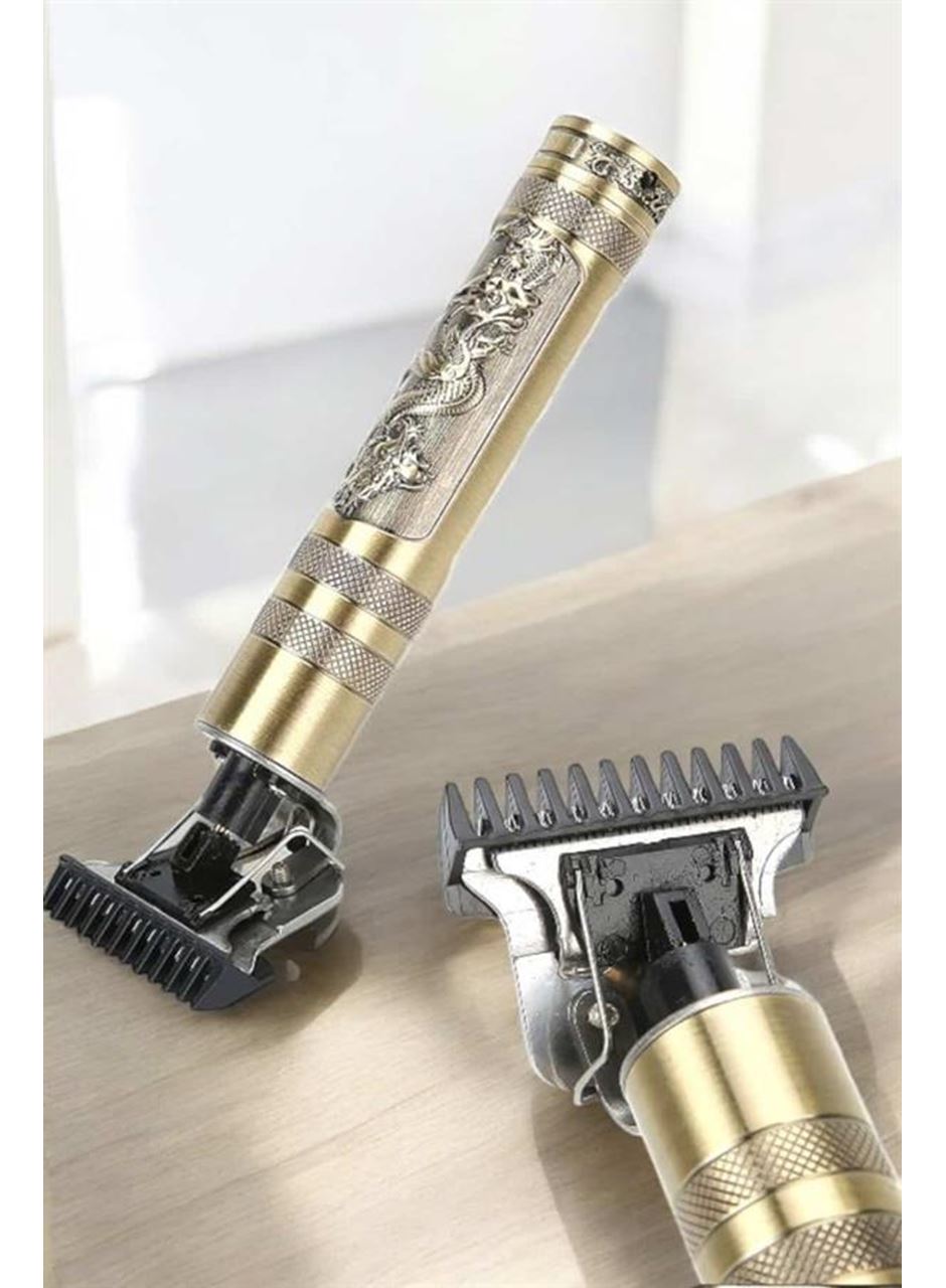 Profesyonel Şarjlı Saç ve Sakal Şekillendirici Çizik Tıraş Makinesi