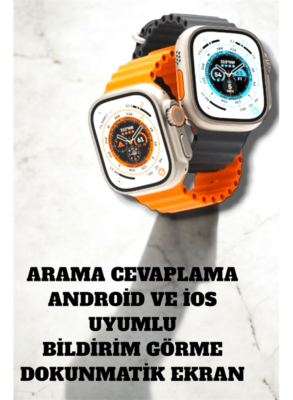 Uyku ve Nabız Takipli, Wireless Şarjlı Akıllı Saat Android ve iOS Uyumlu