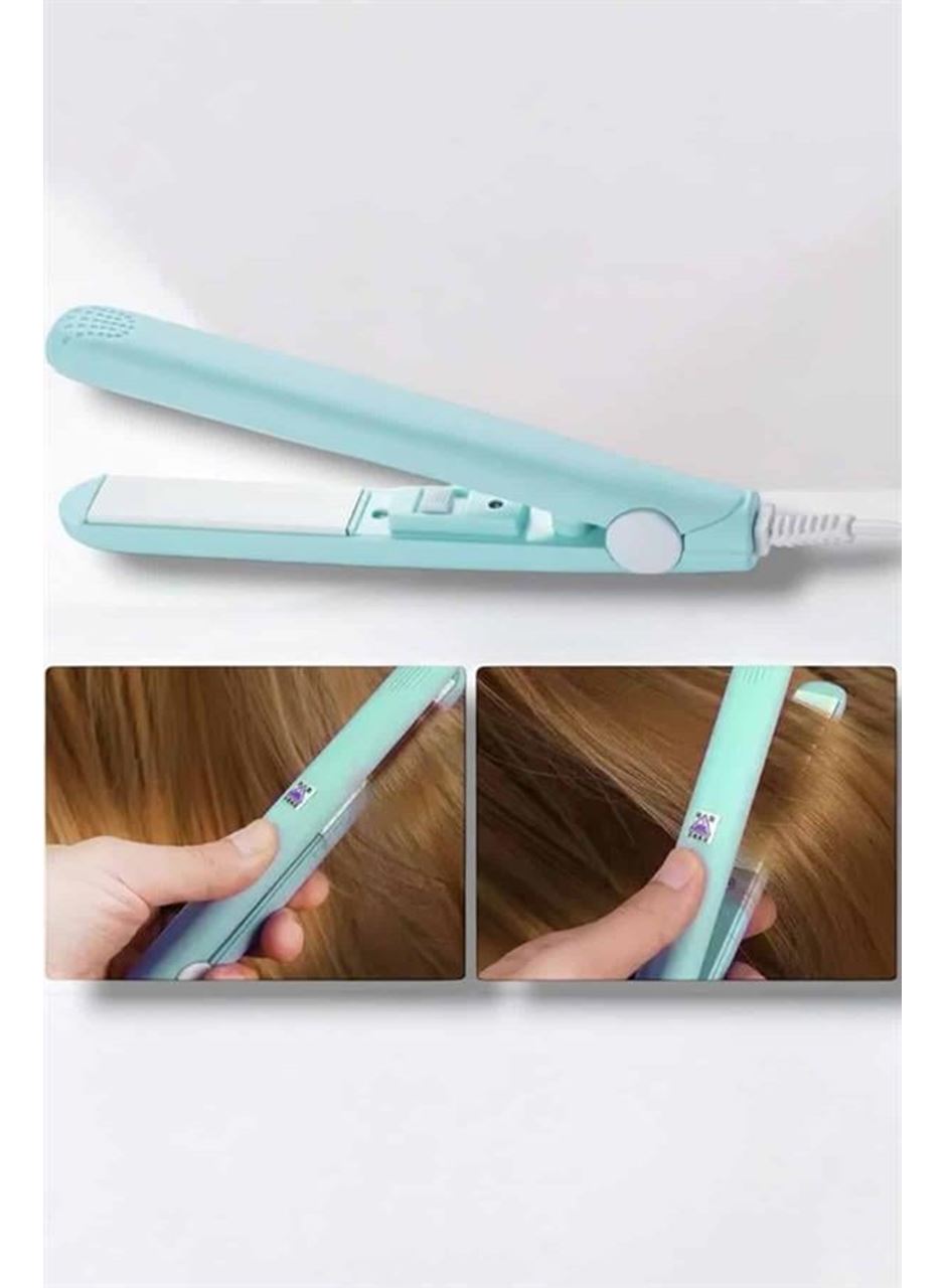 180°C Isı ve Uzun Süre Kalıcı Düzlük Sağlayan Mini Saç Düzleştirici