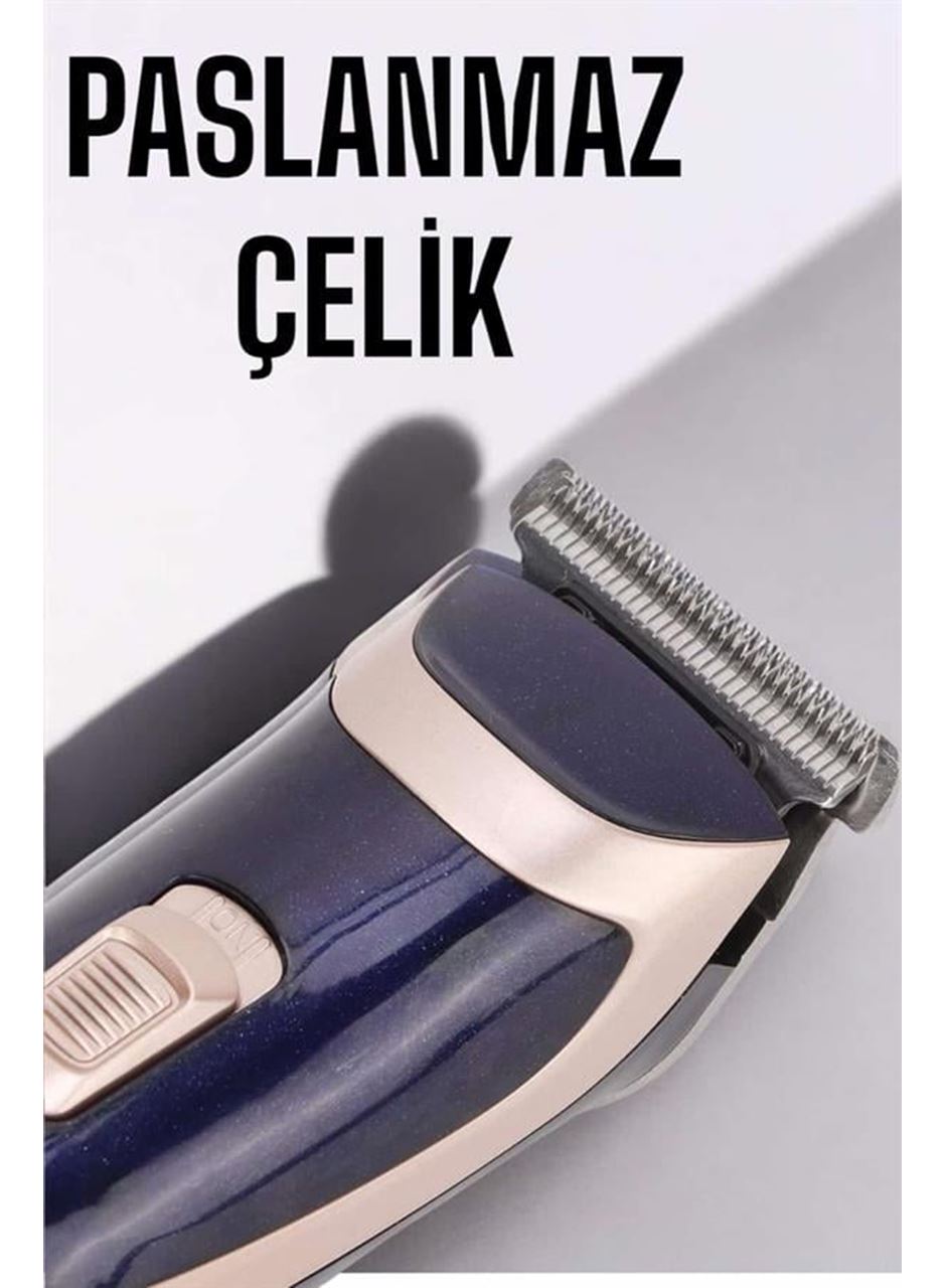 Profesyonel Şarjlı Saç ve Sakal Traş Makinesi Kolay Kullanım