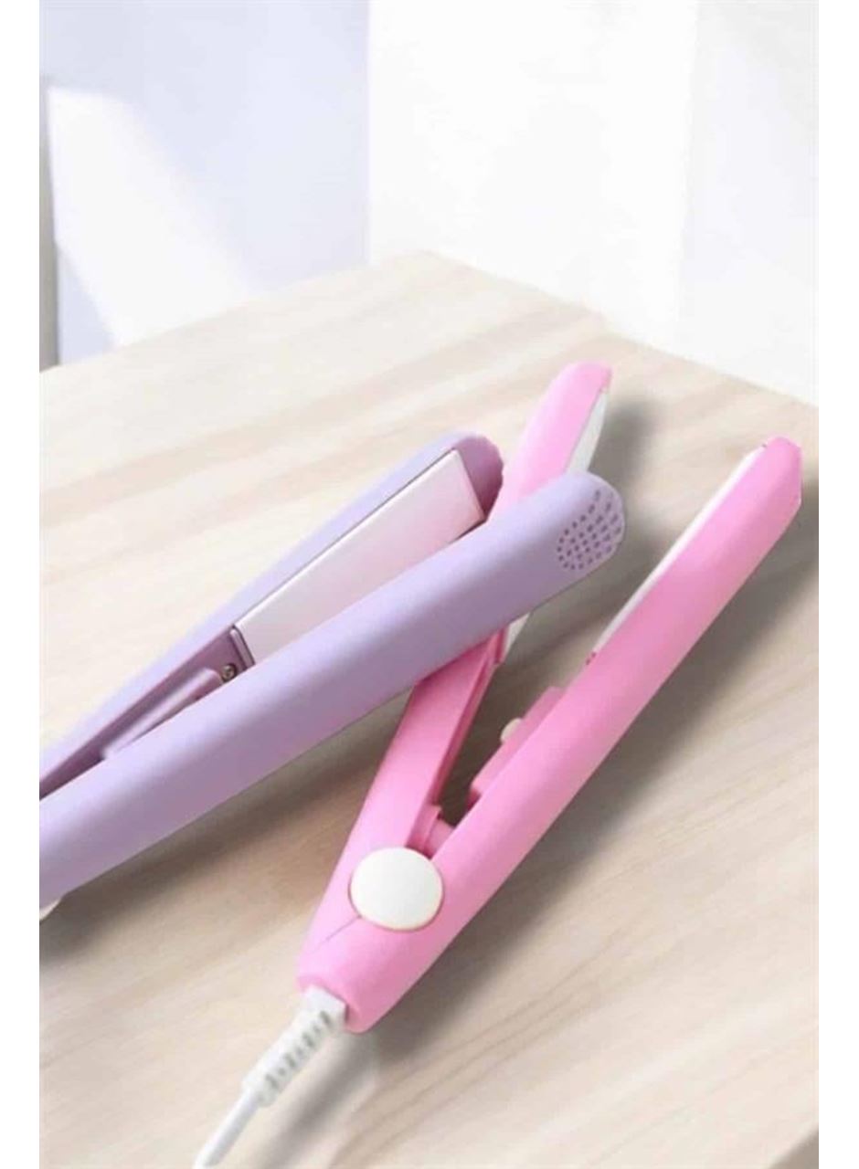 Seramik Kaplama Taşınabilir Mini Saç Düzleştirici Seyahat Dostu Tasarım