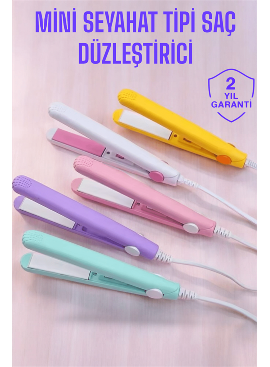 Seramik Kaplama Taşınabilir Mini Saç Düzleştirici Seyahat Dostu Tasarım