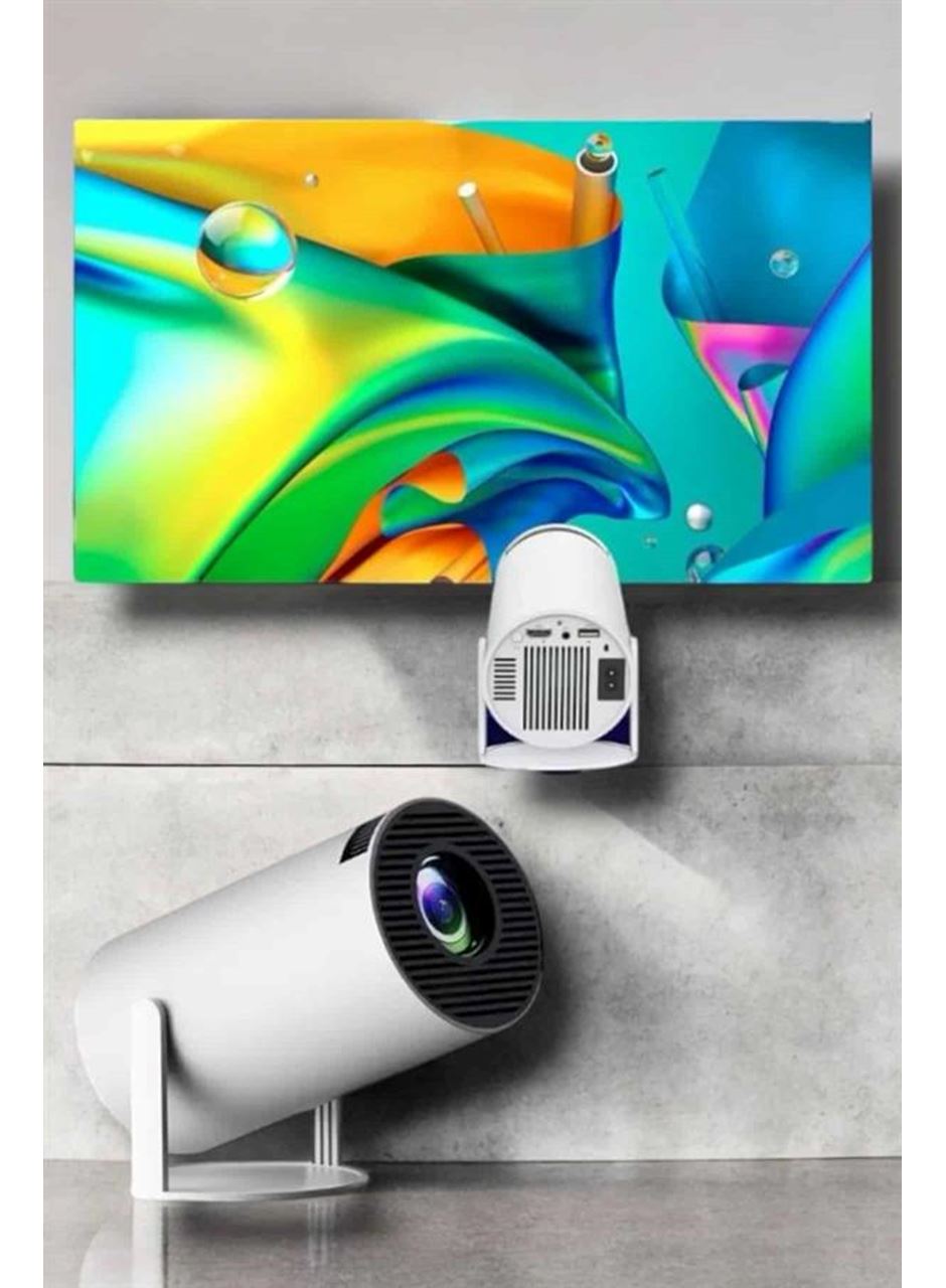 130 İnç Geniş Ekran ve 4K Destekli Full HD Projeksiyon Cihazı