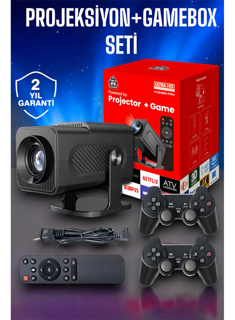 Bluetooth ve Yüksek Çözünürlükle Donatılmış Kompakt Projeksiyon Cihazı