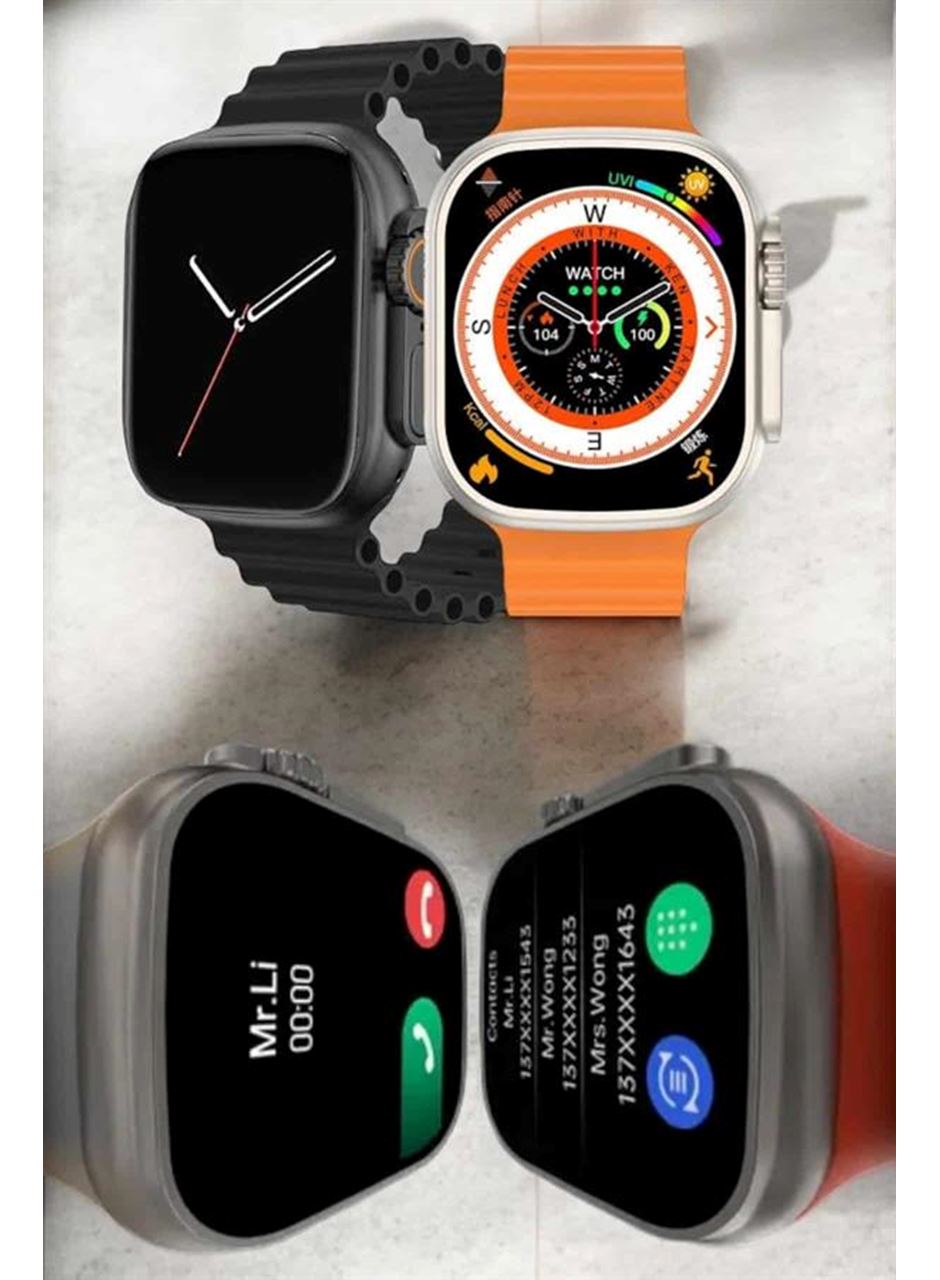 Akıllı Saat Android Ve İOS Uyumlu Arama Cevaplayan Dokunmatik Ekran