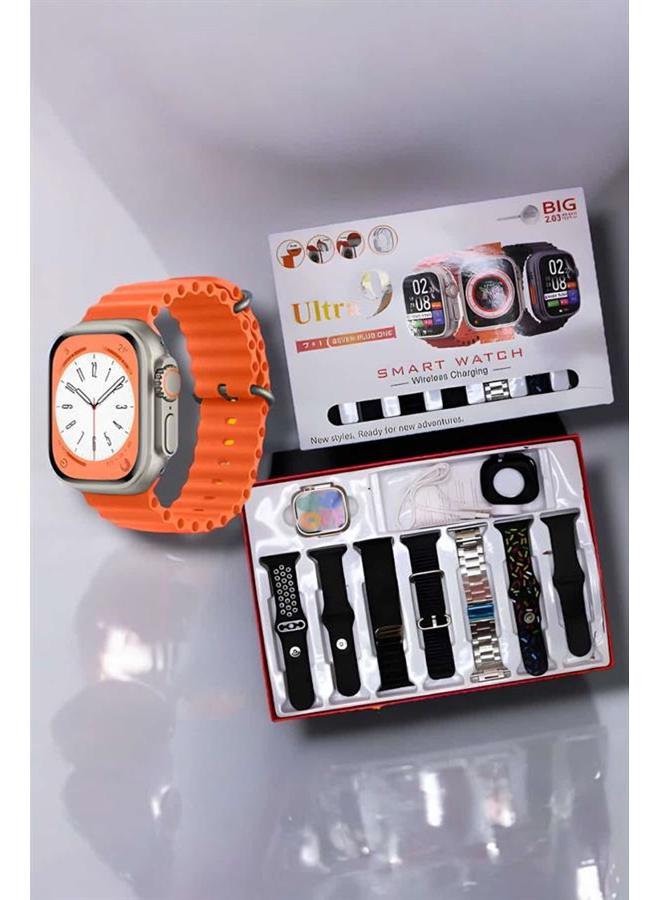 Akıllı Saat Android Ve İOS Uyumlu Arama Cevaplayan Dokunmatik Ekran