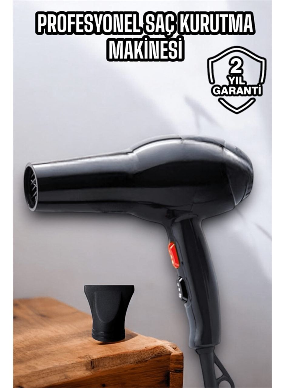 Tüm Saç Tiplerine Uygun, İki Kademeli Hız Ayarlı Fön Makinesi