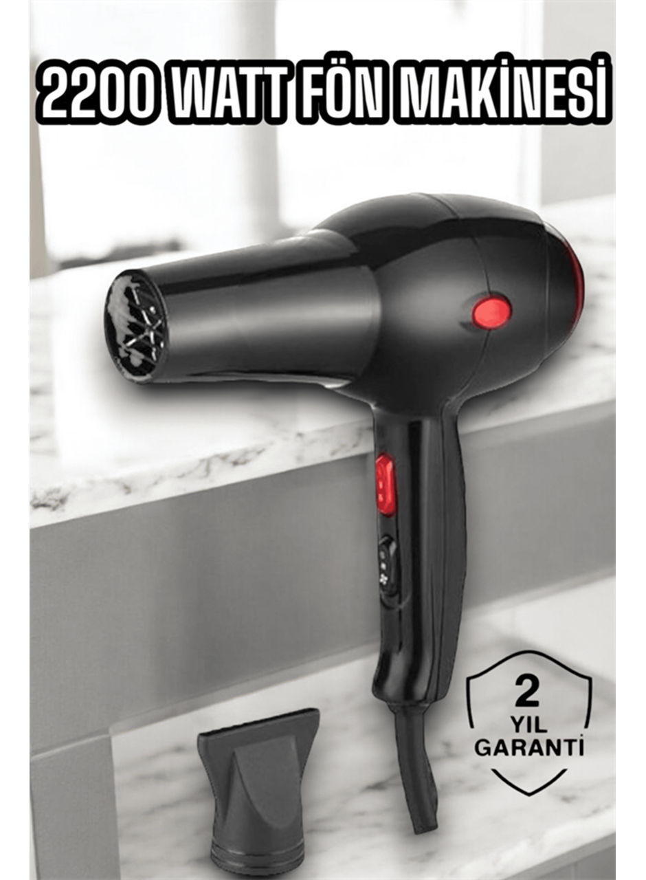 Soğuk ve Sıcak Üfleme Özellikli AC Motorlu Saç Kurutma Makinesi