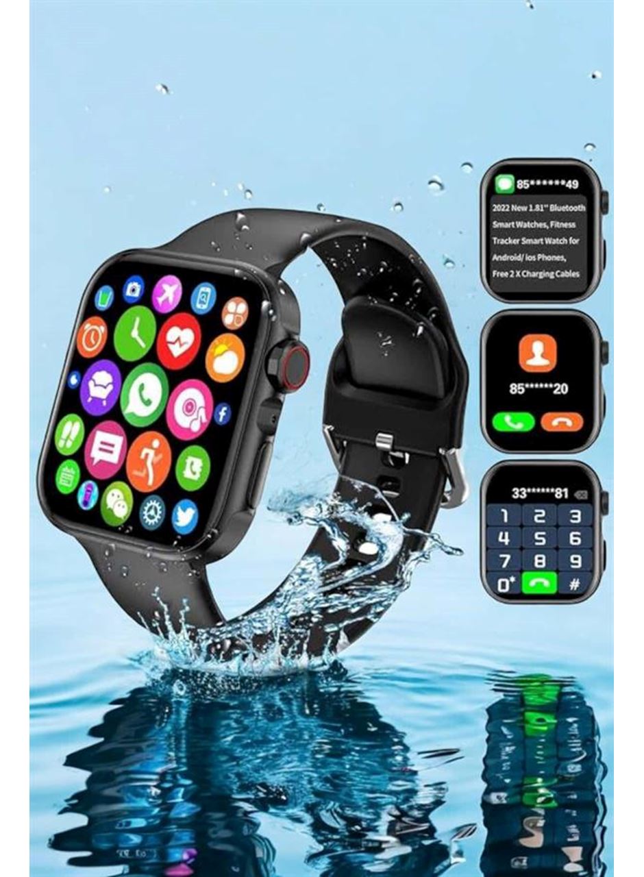 Akıllı Saat Bluetooth Bağlantı ve 24 Saat Sağlık İzleme GPS Arama Cevaplama