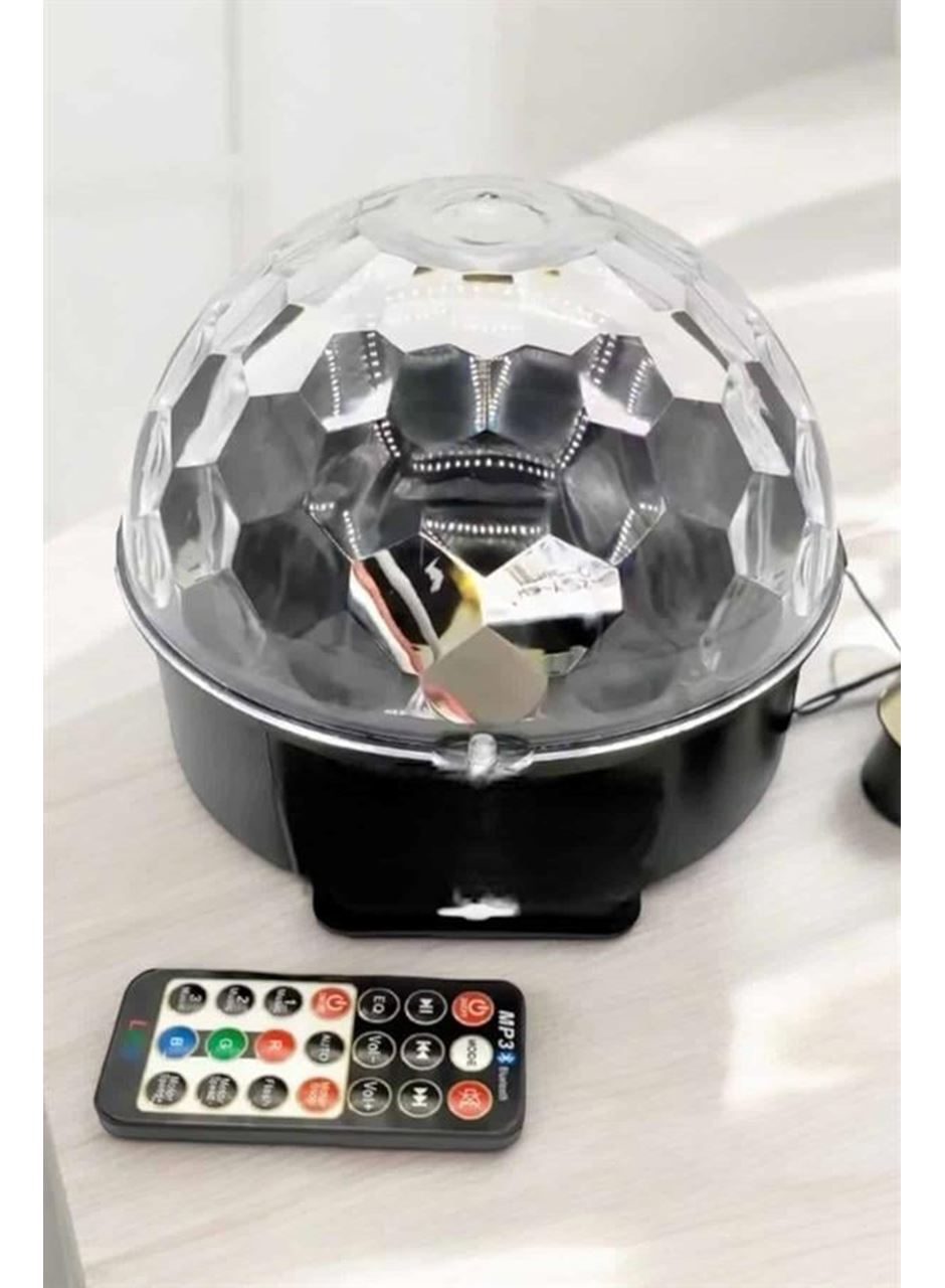 Bluetooth ve Uzaktan Kumandalı Çok Renkli Masaüstü Disko Topu