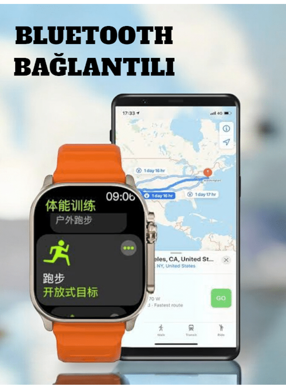 Adımsayar, Uyku Takibi ve Spor Kalori Hesaplama Akıllı Saat