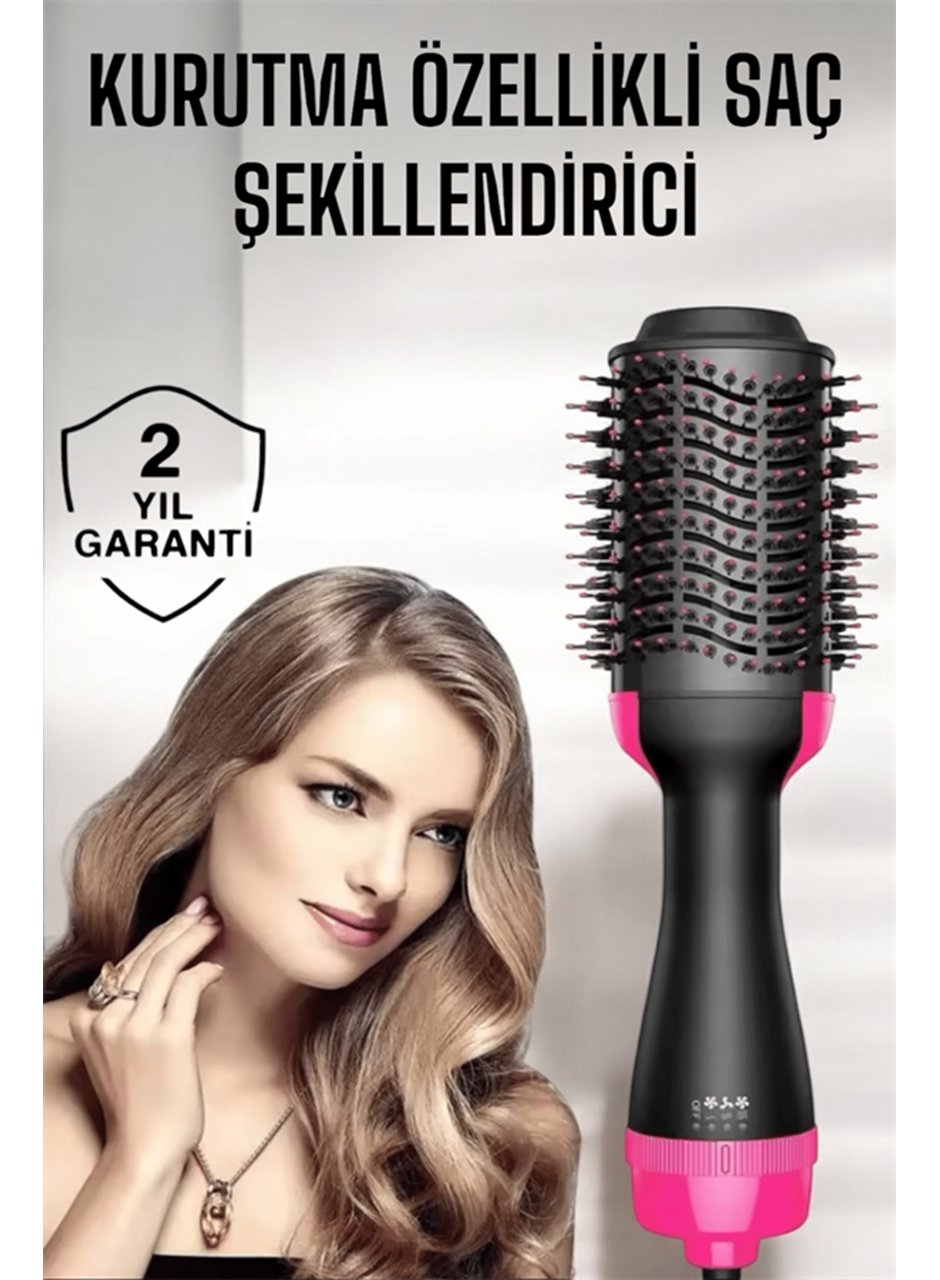 1200 Watt Gücünde, Negatif İyon Teknolojili, 3 Isı Kademeli Fön Tarağı