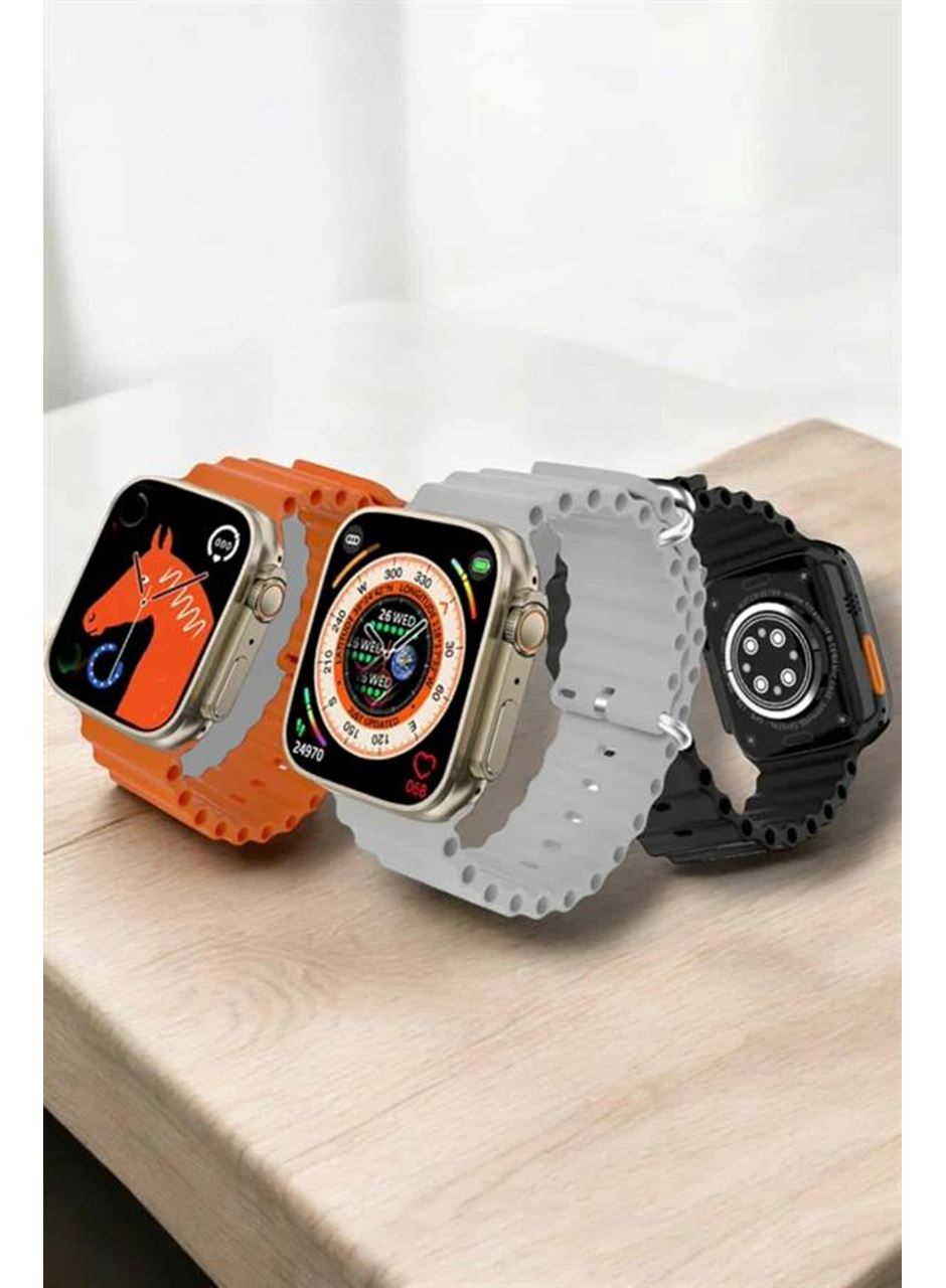 Kablosuz Şarjlı, Çağrı ve Müzik Kontrolü Sağlayan Akıllı Saat