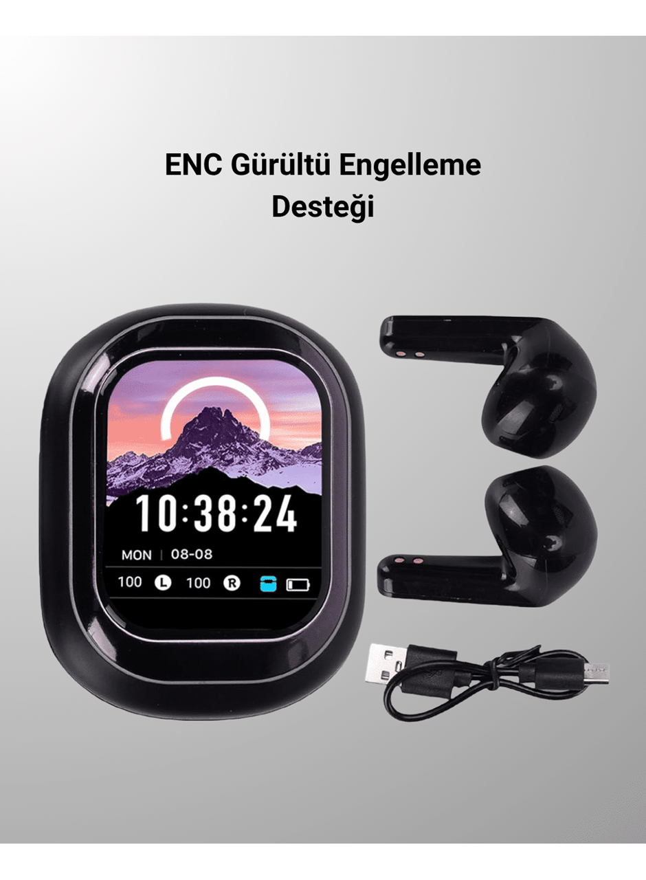 ENC Destekli Bluetooth 5.4 Kulaklık – EQ Ayarlı, Akıllı Kutulu
