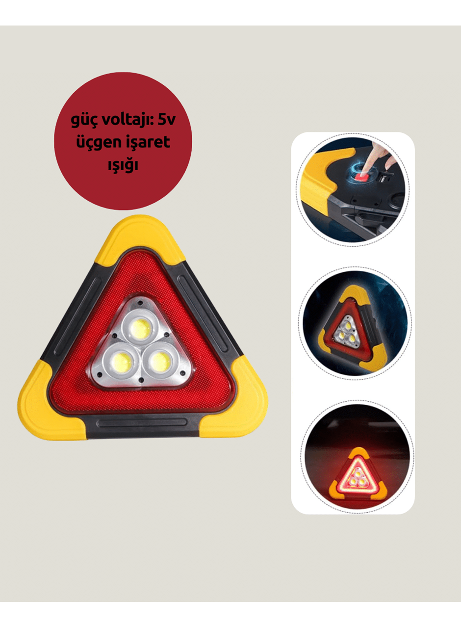 180° Döndürülebilir Asma Aparatlı Park ve İkaz Lambası