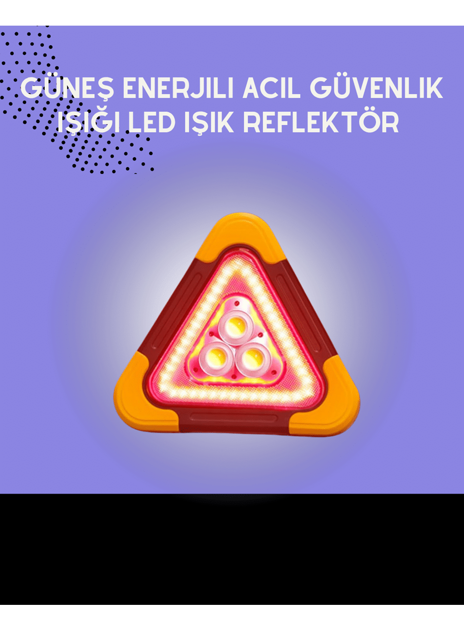USB Şarjlı Çok Modlu Acil Durum Feneri