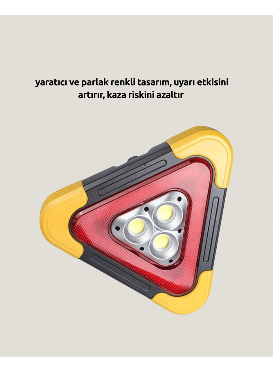 USB Şarjlı Çok Modlu Acil Durum Feneri