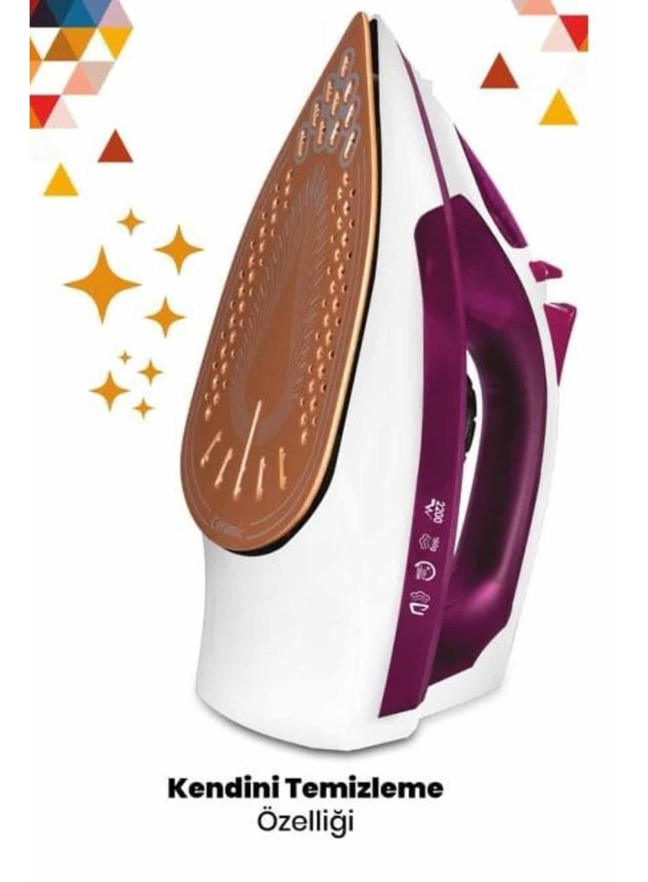 2200W Seramik Kaplama Estetik Tasarımı 360 Derece Dönebilir Kablosu