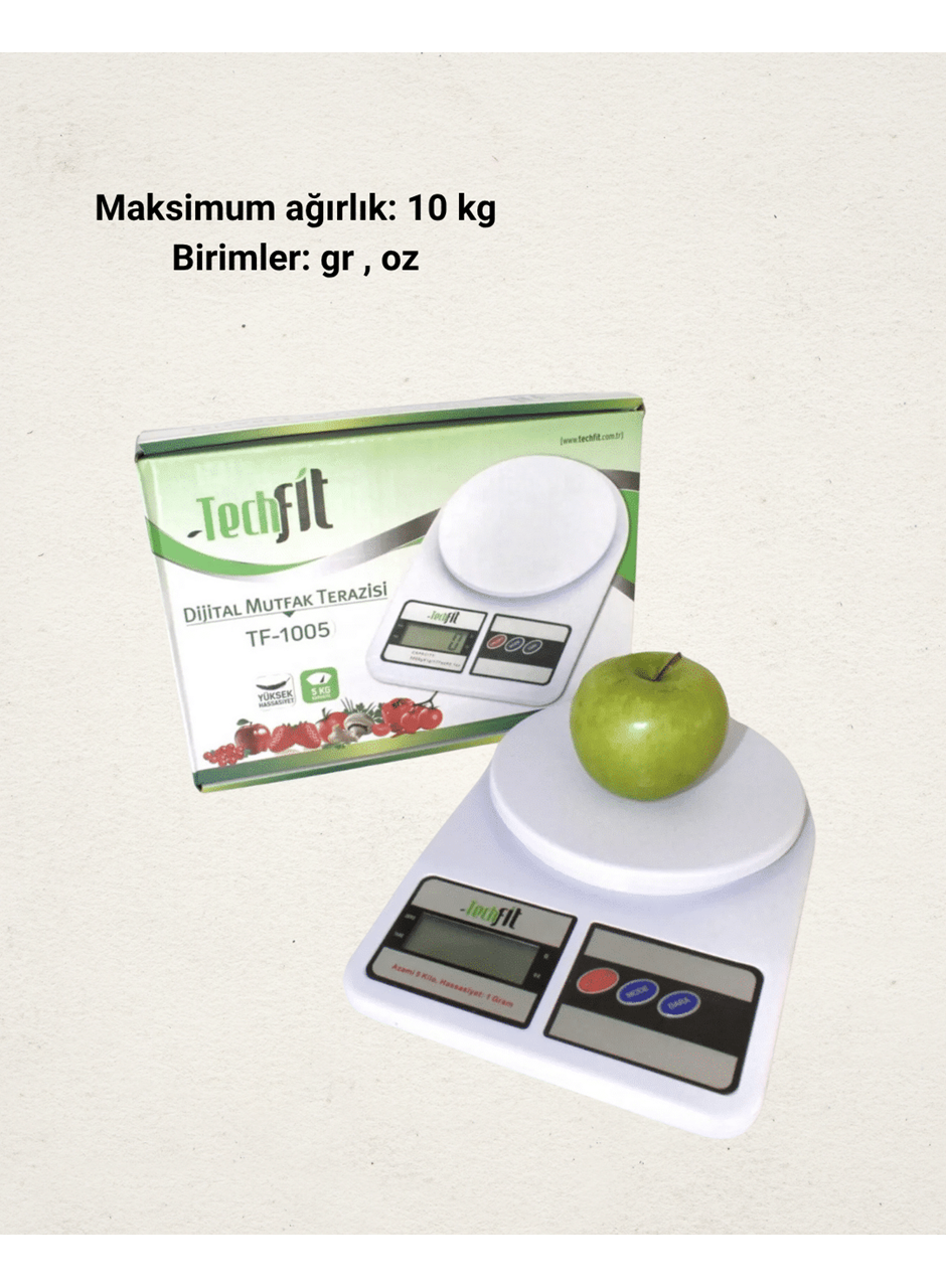 10 Kg Kapasiteli LCD Ekranlı Dijital Mutfak Tartıs