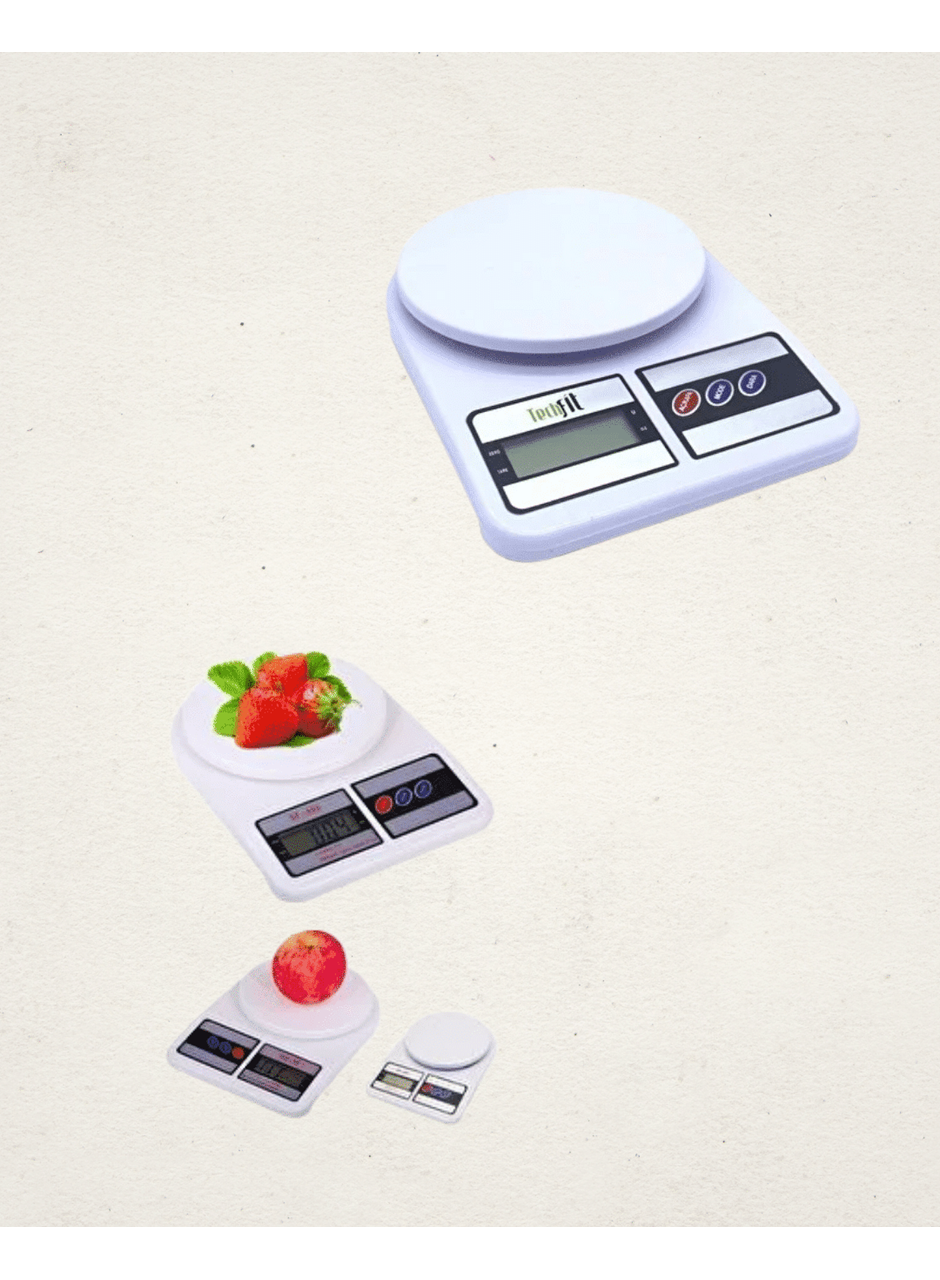 10 Kg Kapasiteli LCD Ekranlı Dijital Mutfak Tartıs