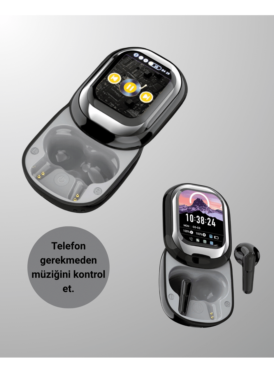 Şık, Akıllı ve Güçlü: LED Ekranlı Kablosuz Kulaklık Seti