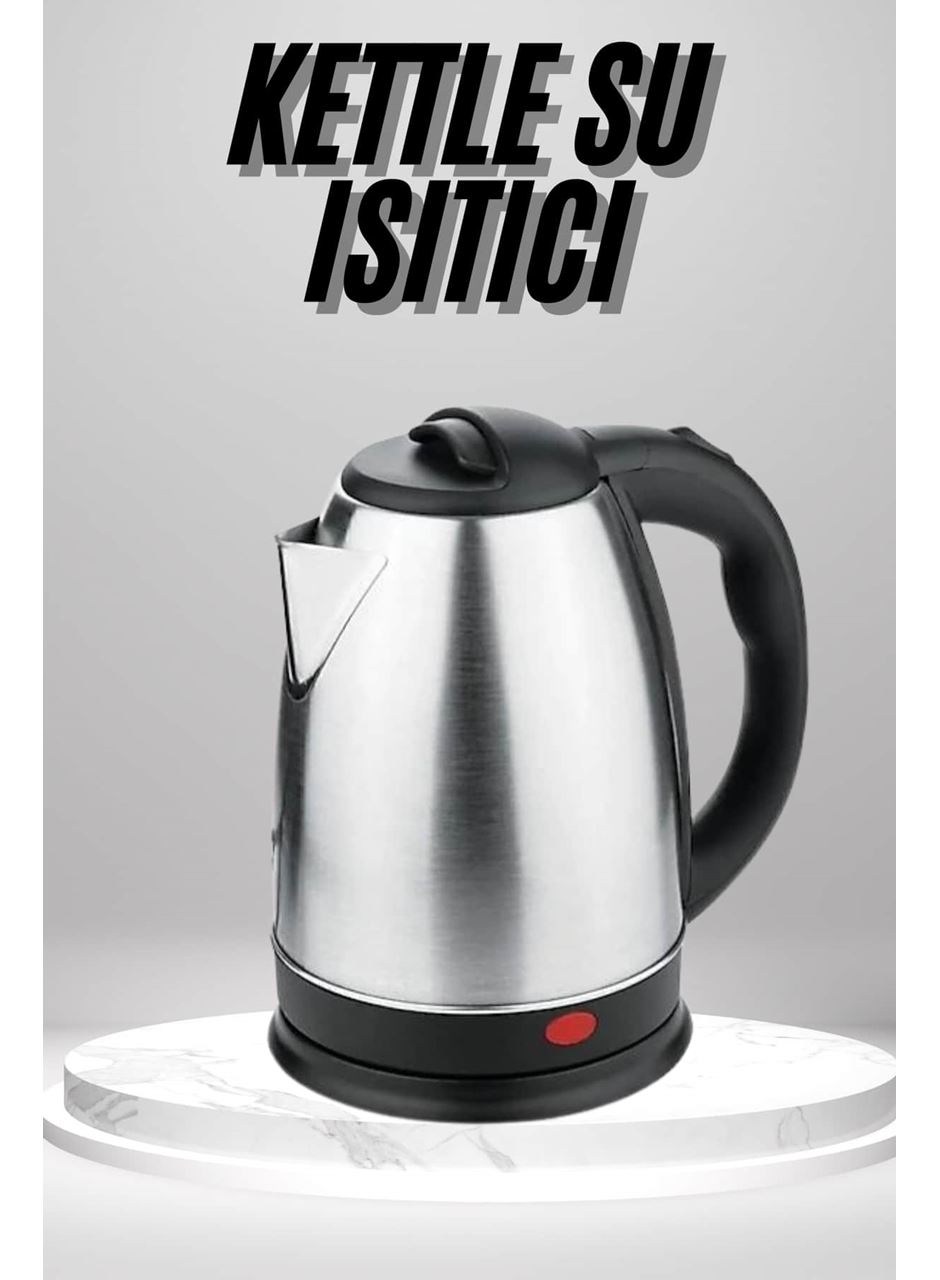 Su Isıtıcı 220 - 240 V Paslanmaz Çelik Kettle Uzun Ömürlü 2000 Watt
