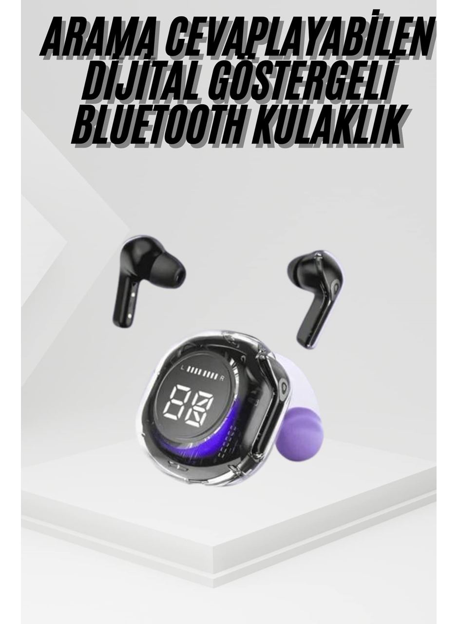 Kablosuz Dijital Göstergeli Powerbanklı IOS ve  Android Uyumlu Gaming Kulaklık